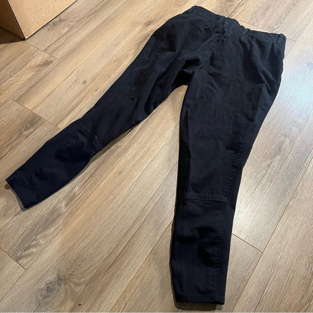 Ariat Sport Black Riding Pants Women’s Horse Western Pant Size 28 Equestrian